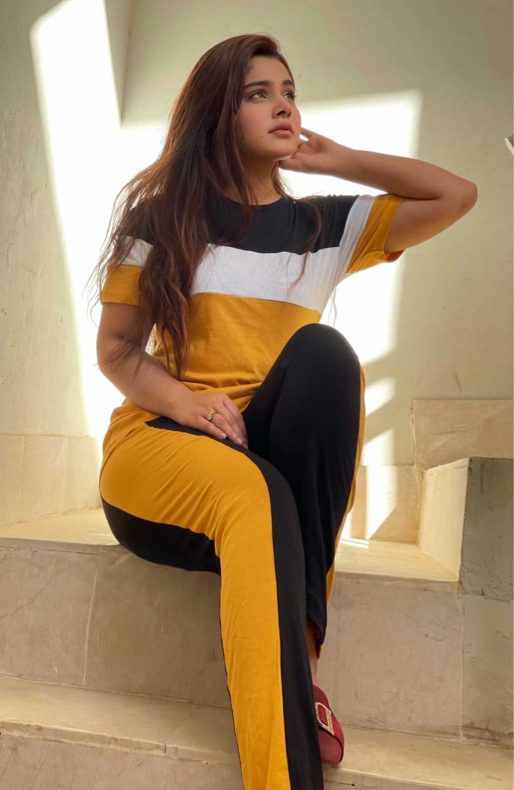 MULTI-YELLOW TRACK SUIT