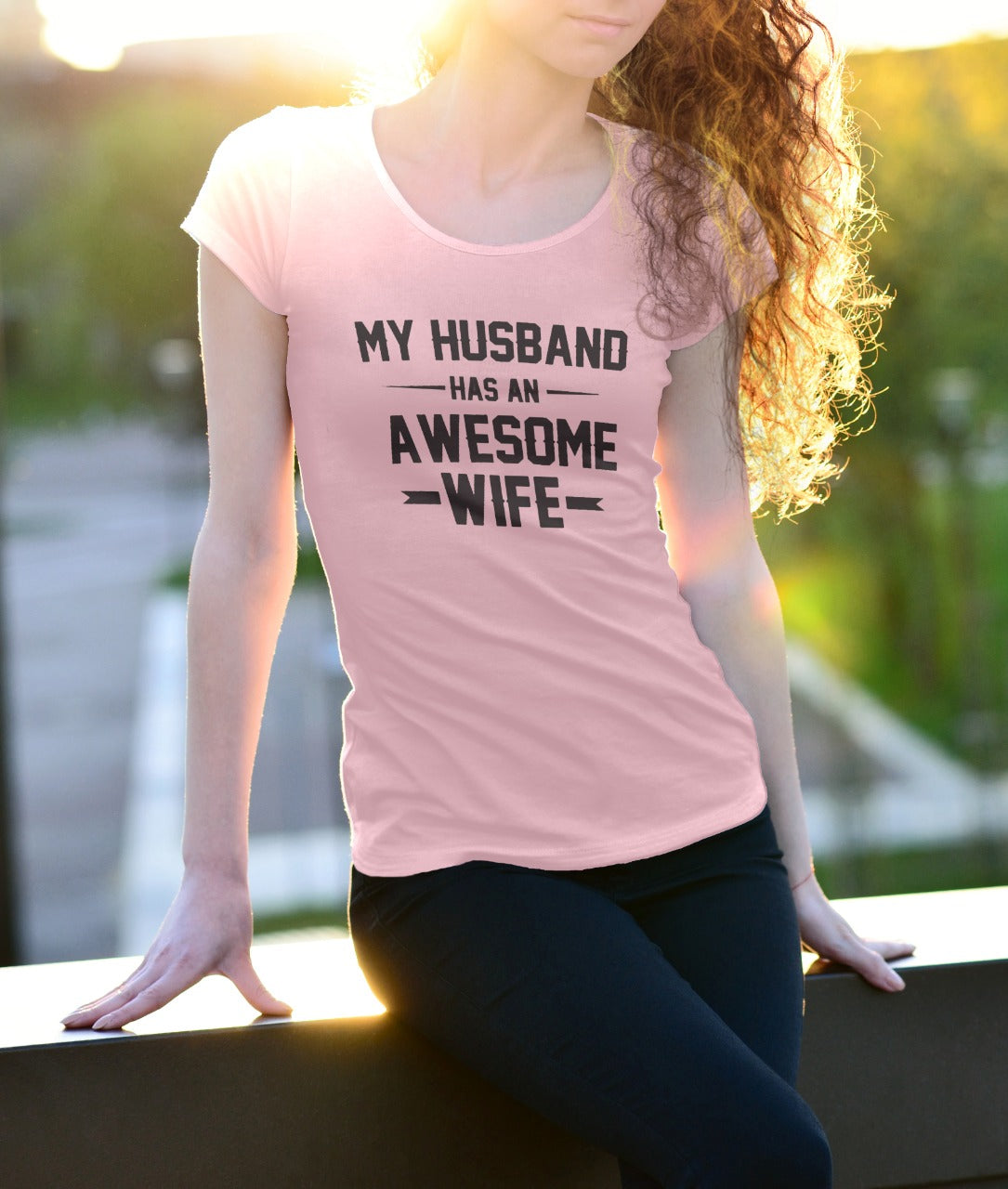 HUSBAND HAS AWSM WIFE nightwear for women