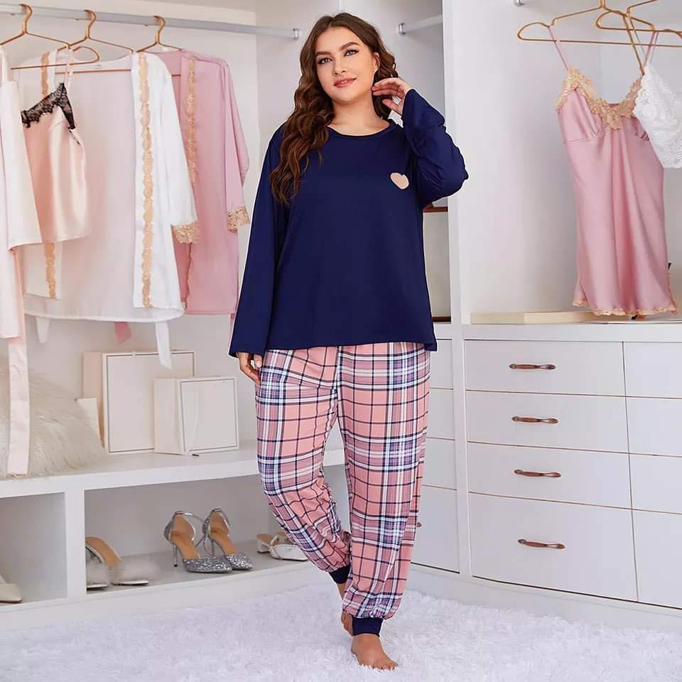 BLUE PINK CHECK STYLE