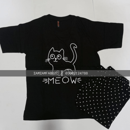 BLACK CAT MEOW